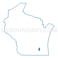 Waukesha County (Central) PUMA in Wisconsin